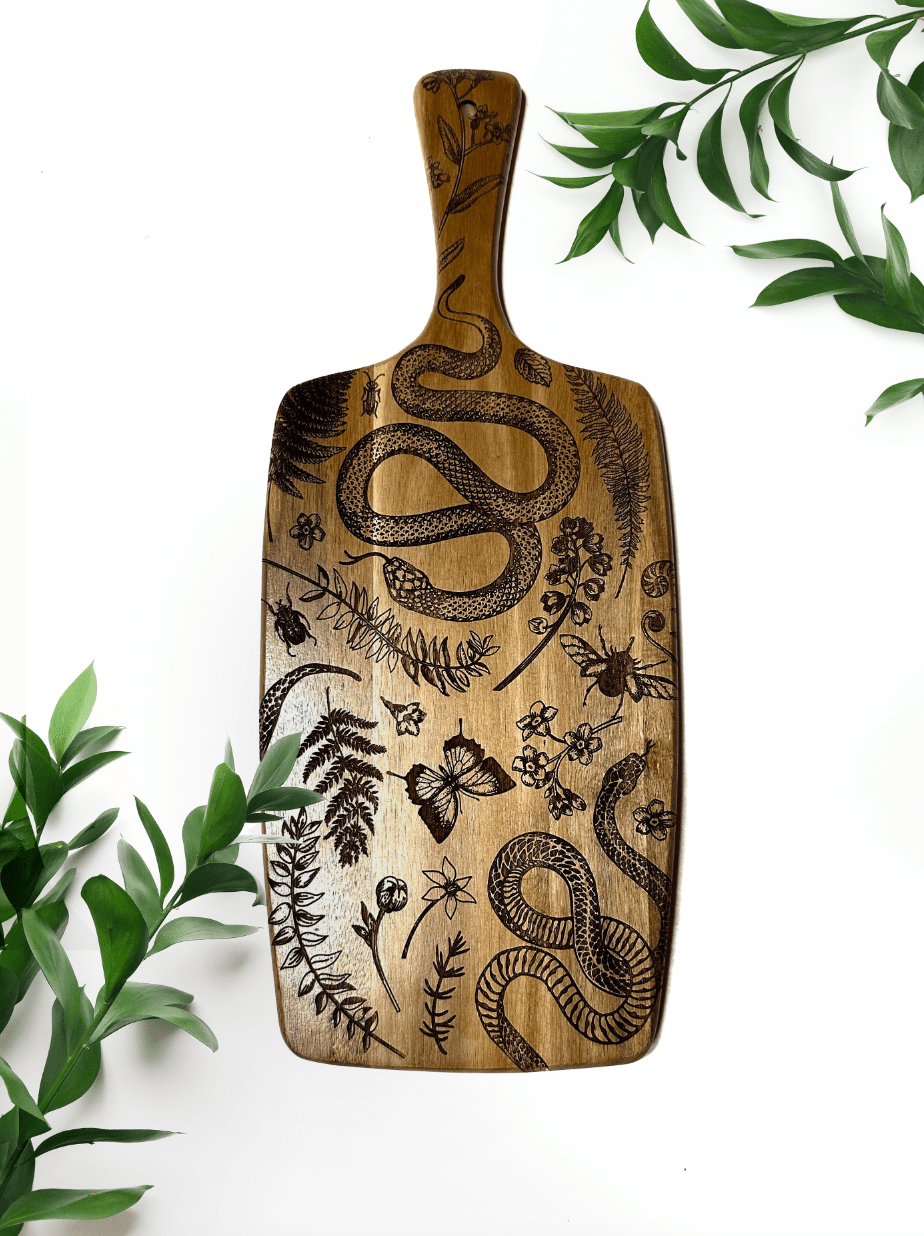 Forest Floor Charcuterie Board - Faux Theory Design