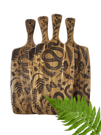 Forest Floor Charcuterie Board - Faux Theory Design