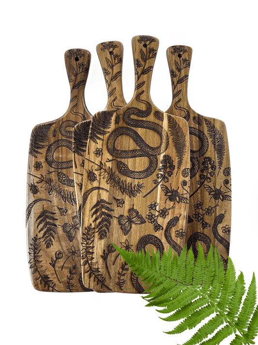 Forest Floor Charcuterie Board - Faux Theory Design