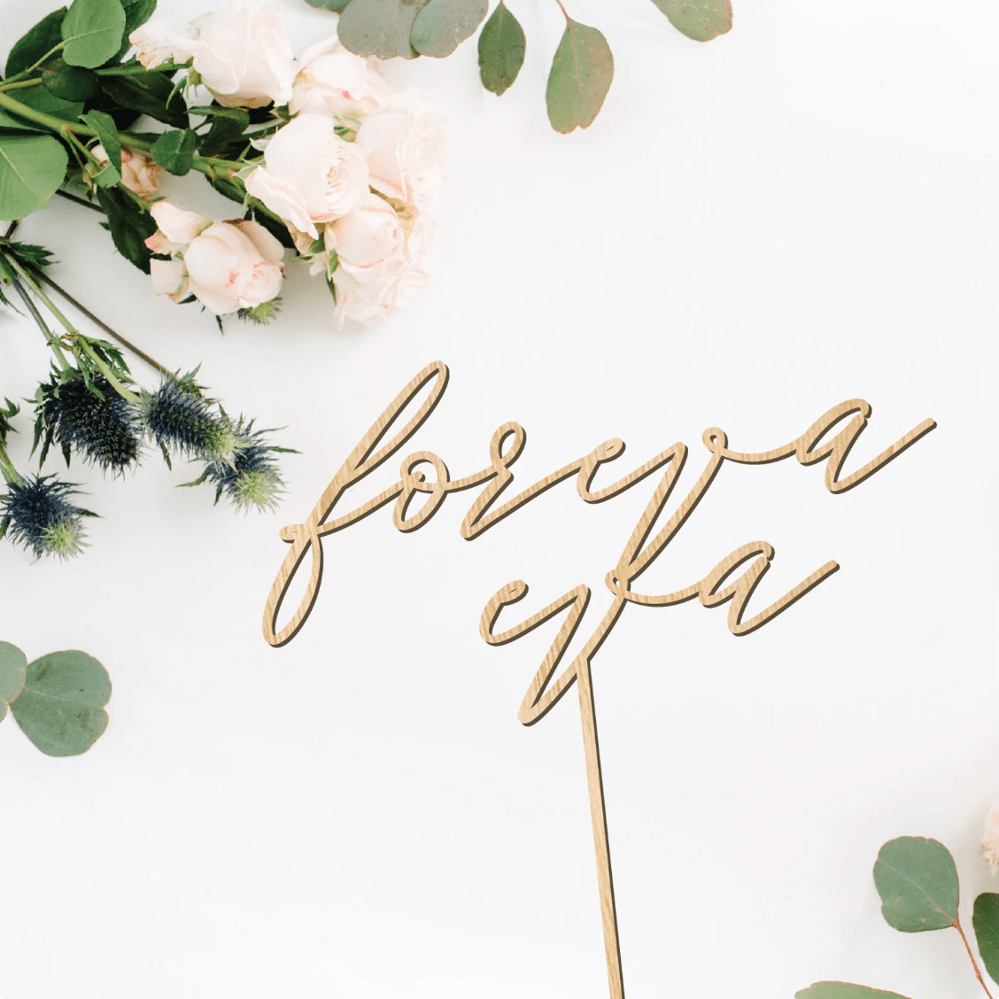 Foreva Eva Cake Topper - Faux Theory Design