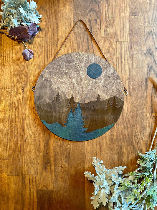 Night Sky Filled with Stars Wall Art