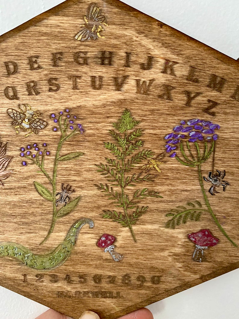 Ouija Board, Floral Witch