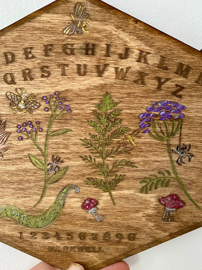 Ouija Board, Floral Witch