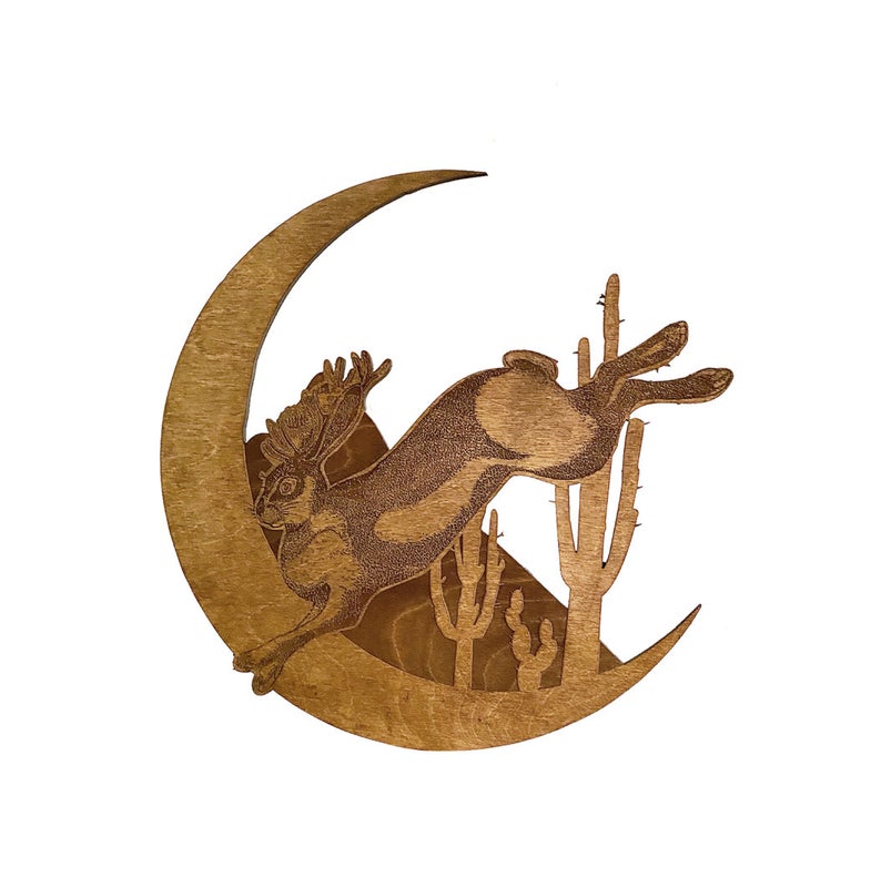 Jackalope Wall Hanging