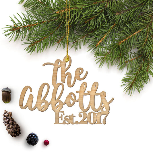 Personalized Christmas Ornament