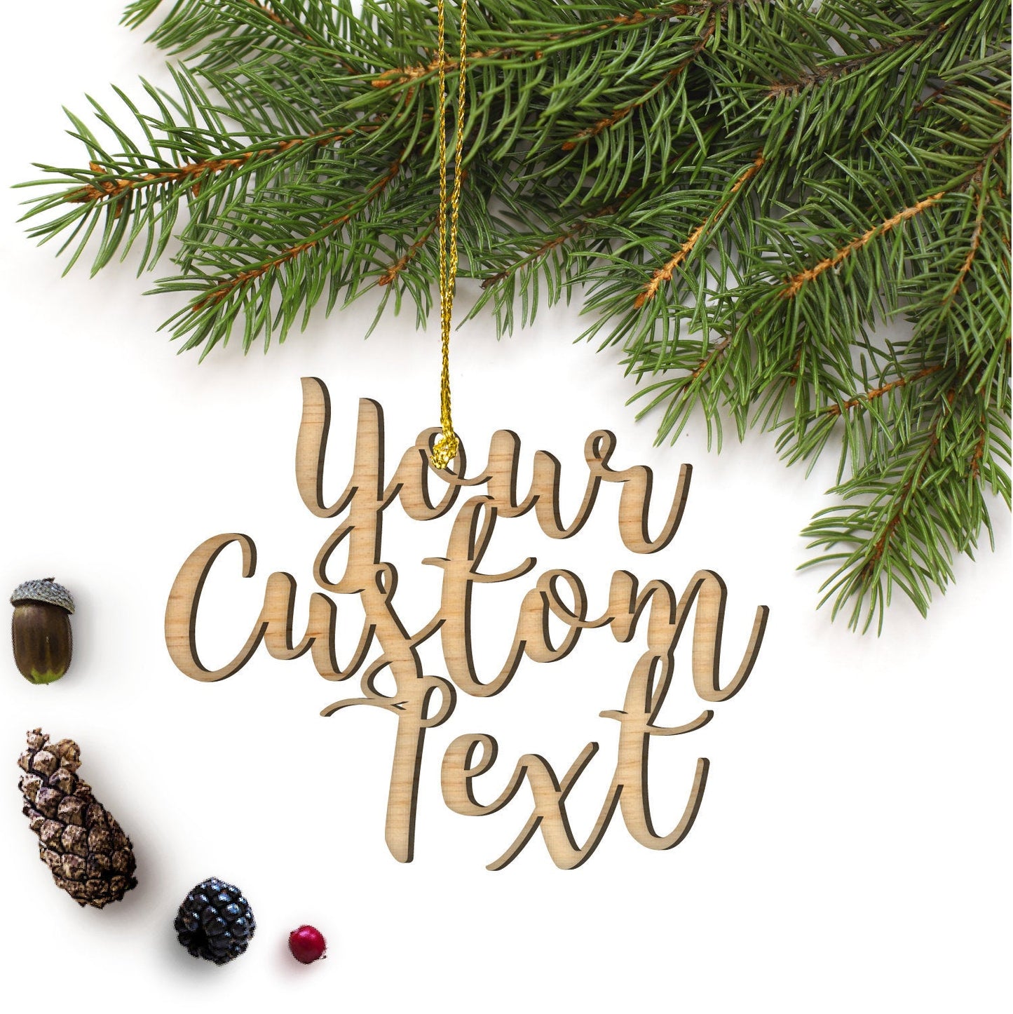 Personalized Name Christmas Ornament