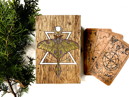 Luna Moth Tarot Box