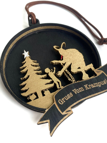 Krampus Ornament - Faux Theory Design