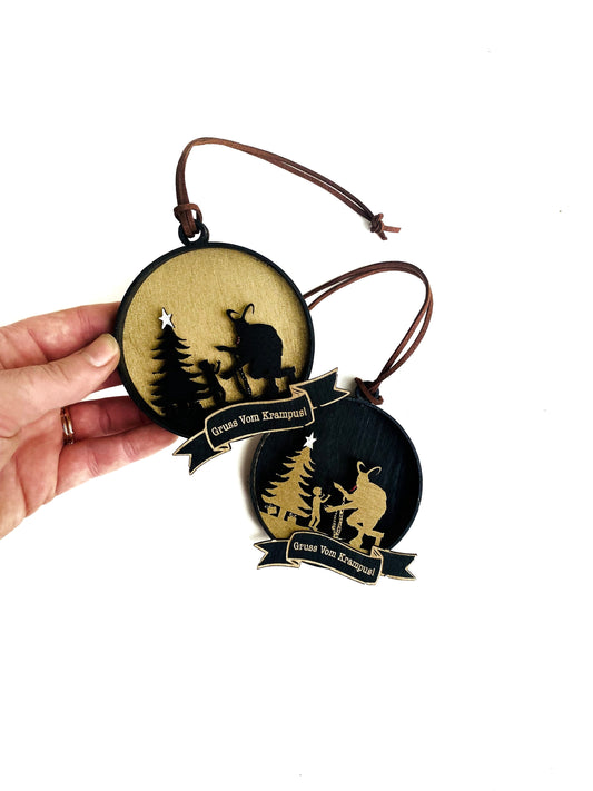 Krampus Ornament - Faux Theory Design