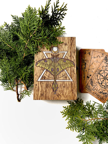 Luna Moth Tarot Box - Faux Theory Design
