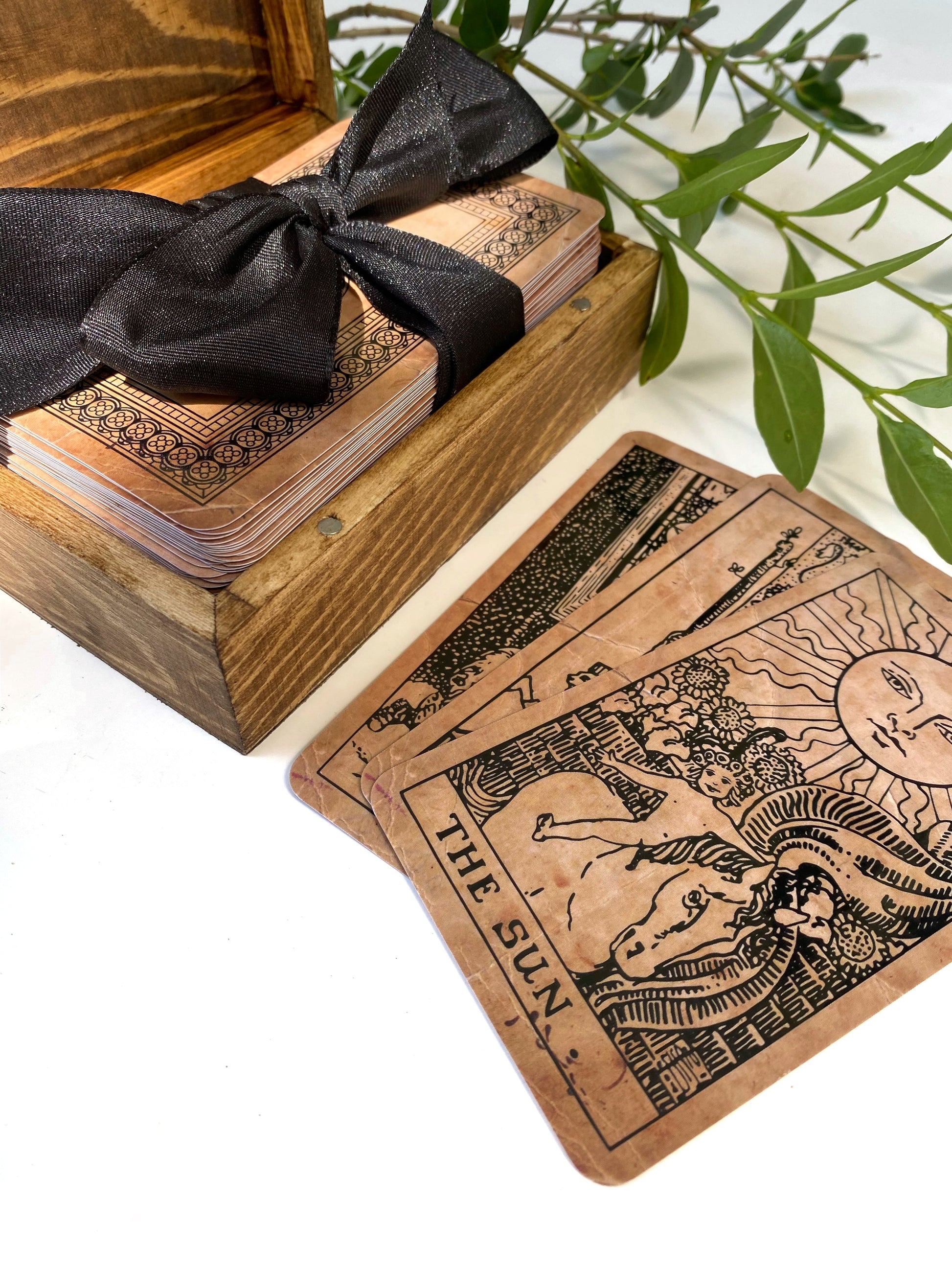 Luna Moth Tarot Box - Faux Theory Design