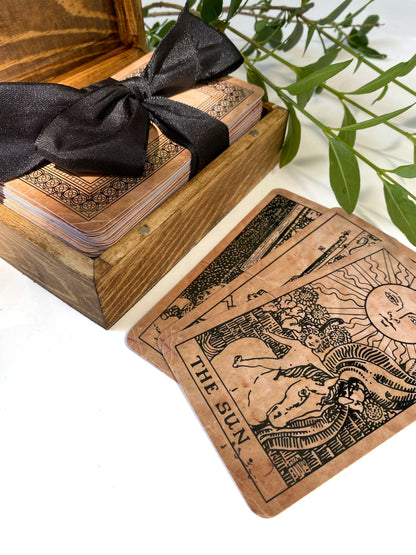 Luna Moth Tarot Box - Faux Theory Design