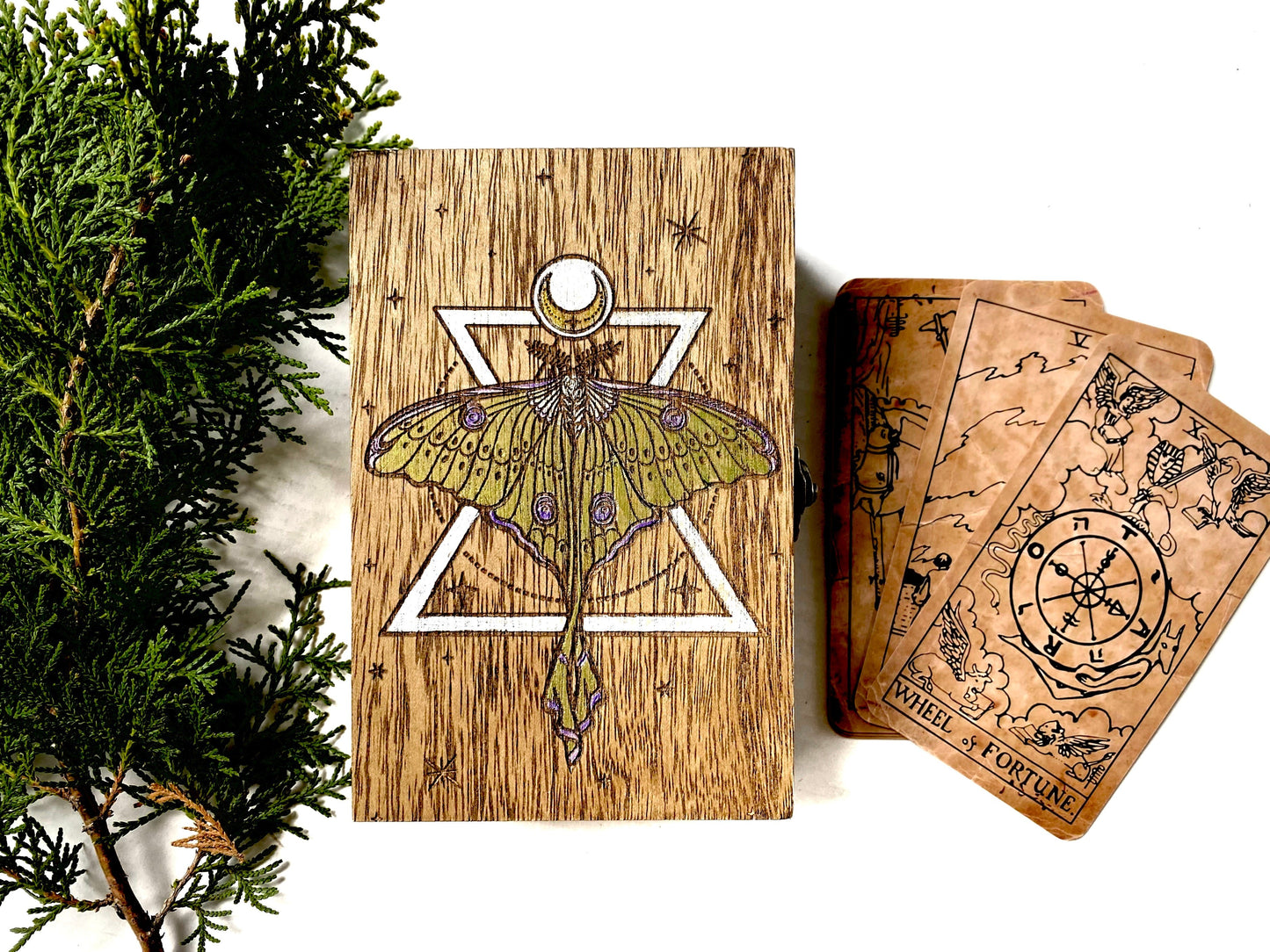 Luna Moth Tarot Box - Faux Theory Design