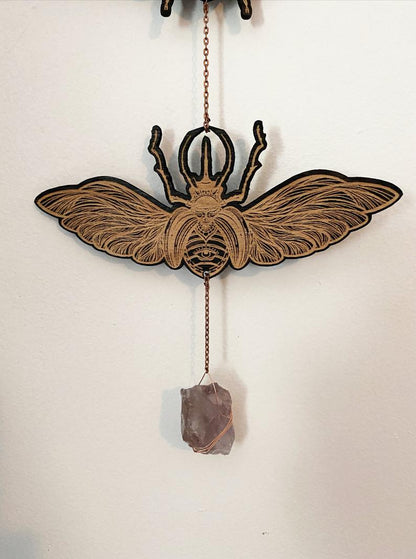 Moth and Beetle Garland - Faux Theory Design