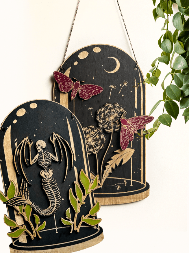 Mythical Skeleton Dome, Curiosities Dome - Faux Theory Design