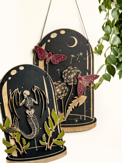 Mythical Skeleton Dome, Curiosities Dome - Faux Theory Design