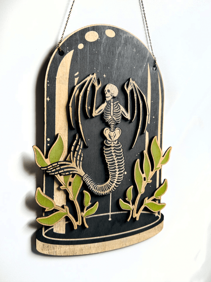 Mythical Skeleton Dome, Curiosities Dome - Faux Theory Design