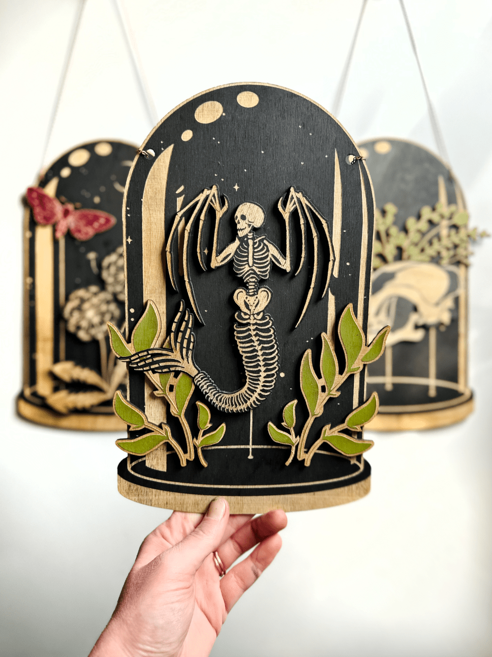 Mythical Skeleton Dome, Curiosities Dome - Faux Theory Design