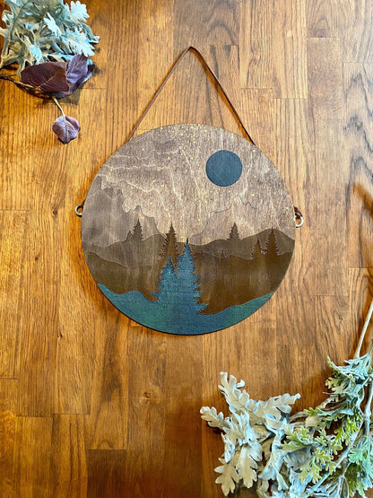 Night Sky Filled with Stars Wall Art - Faux Theory Design