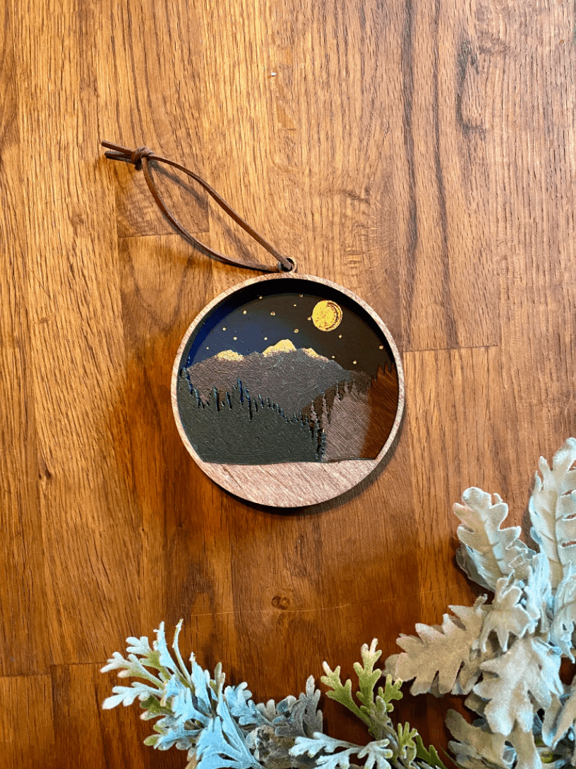 Night Sky Ornament - Faux Theory Design