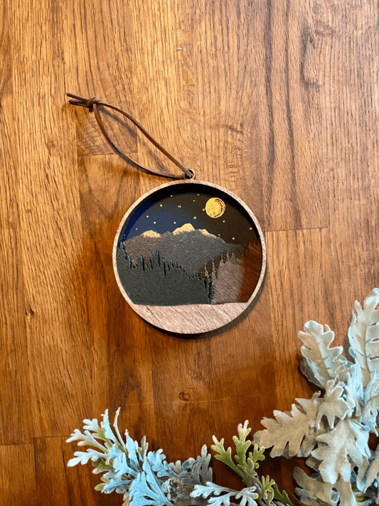 Night Sky Ornament - Faux Theory Design