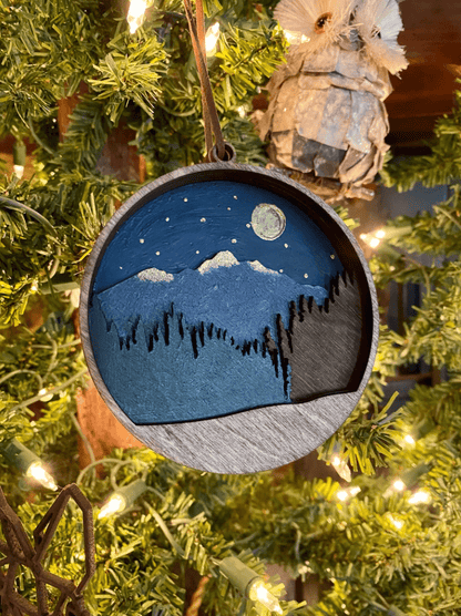 Night Sky Ornament - Faux Theory Design