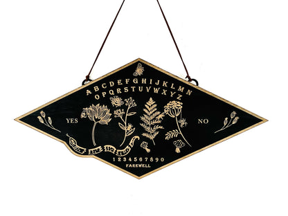 Ouija Board, Floral Witch - Faux Theory Design