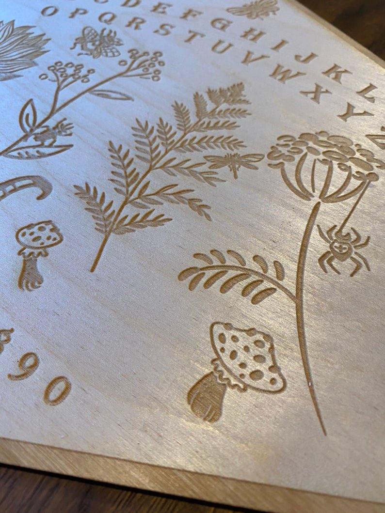 Ouija Board, Floral Witch - Faux Theory Design