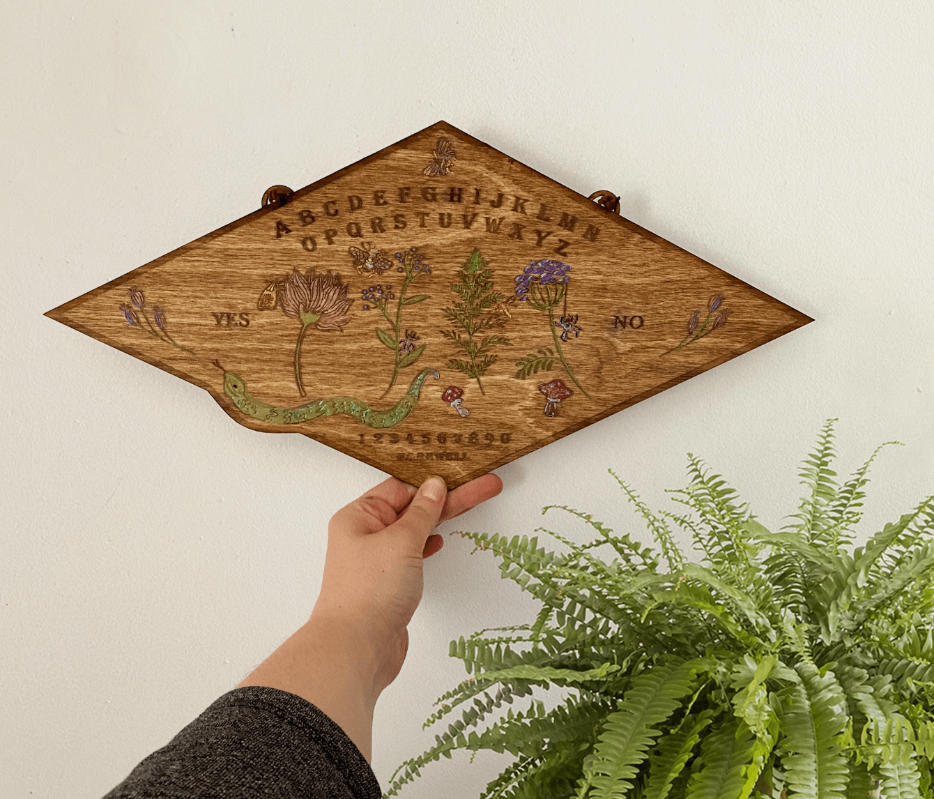 Ouija Board, Floral Witch - Faux Theory Design