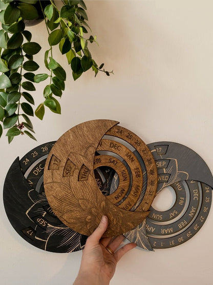 Perpetual Calendar - Faux Theory Design