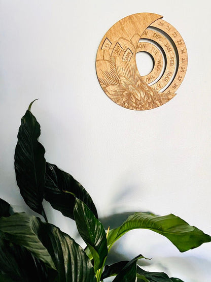 Perpetual Calendar - Faux Theory Design