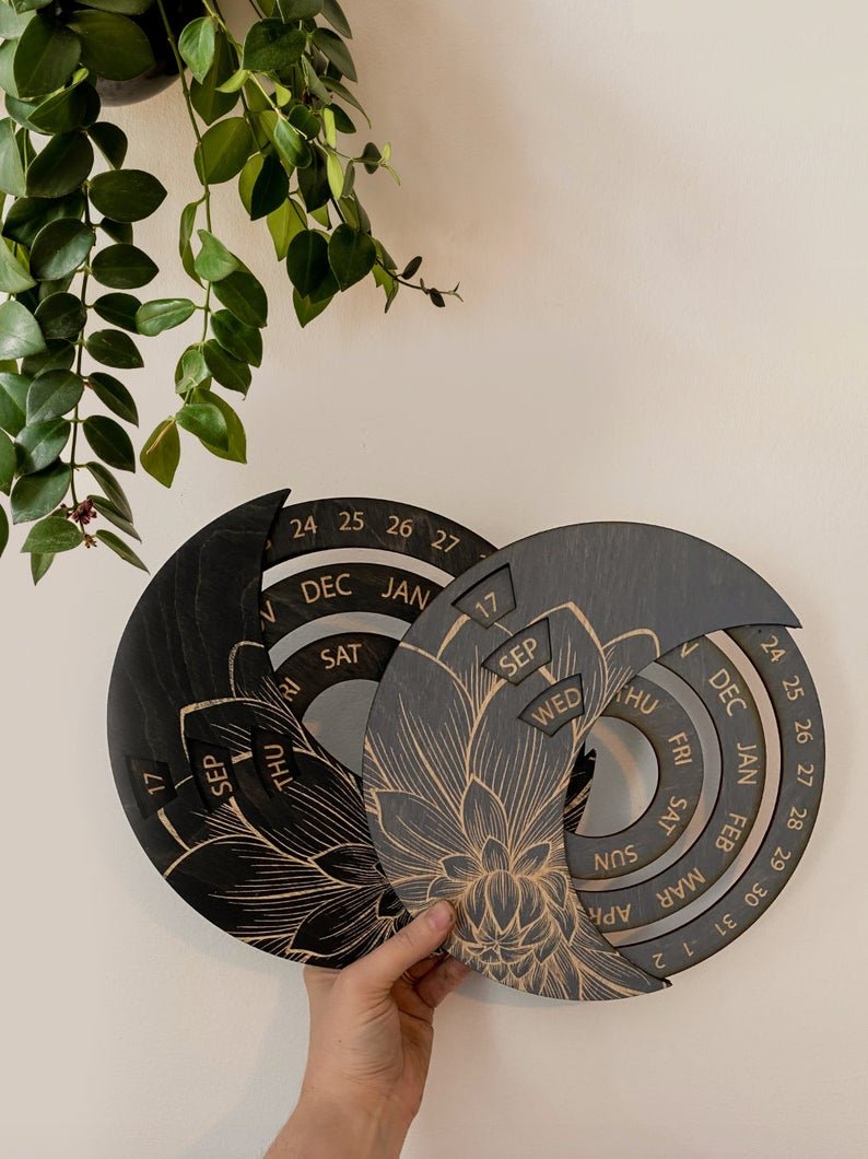 Perpetual Calendar - Faux Theory Design