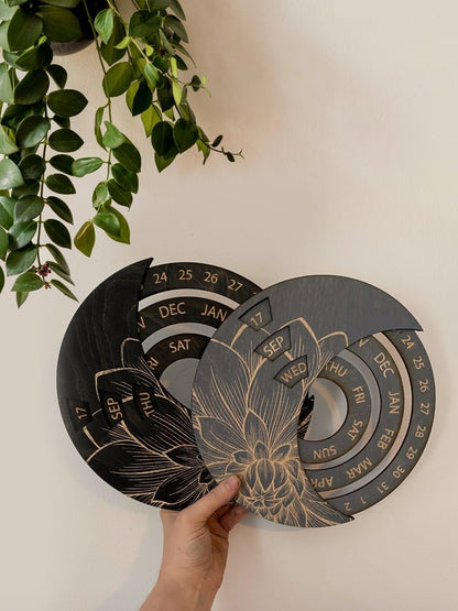 Perpetual Calendar - Faux Theory Design