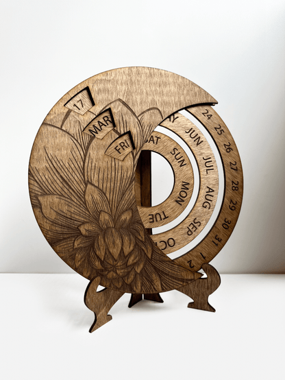 Perpetual Calendar - Faux Theory Design