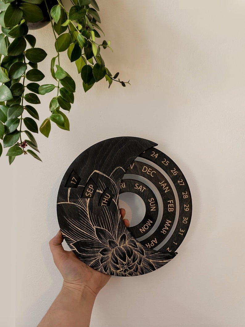 Perpetual Calendar - Faux Theory Design