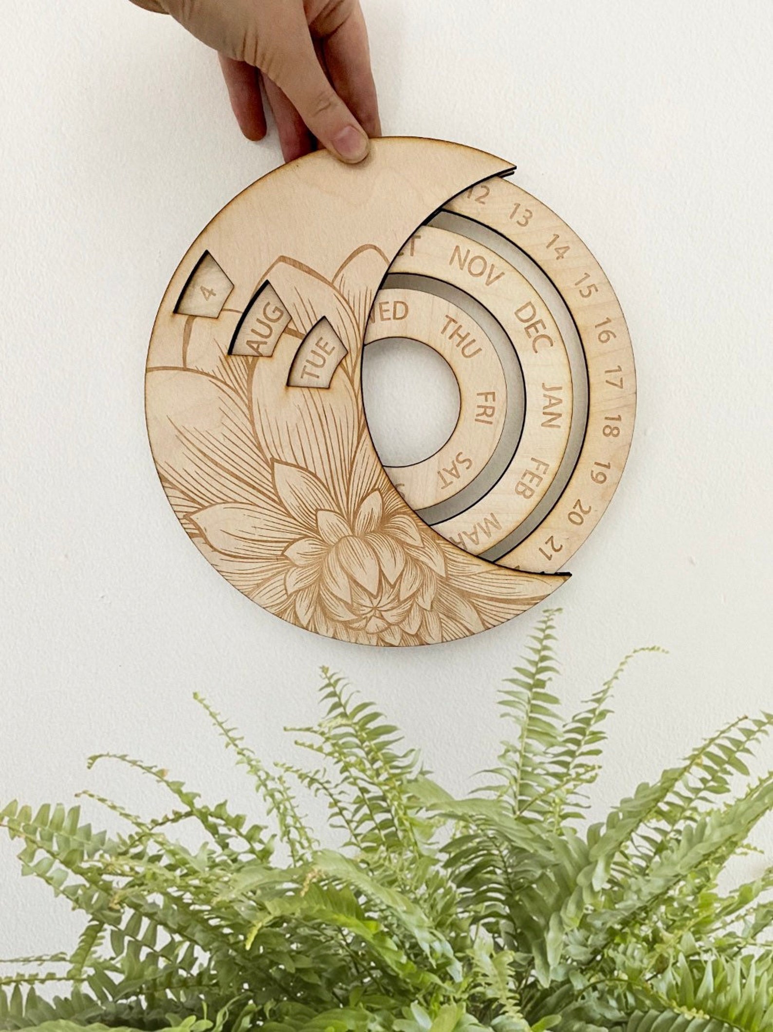 Perpetual Calendar - Faux Theory Design