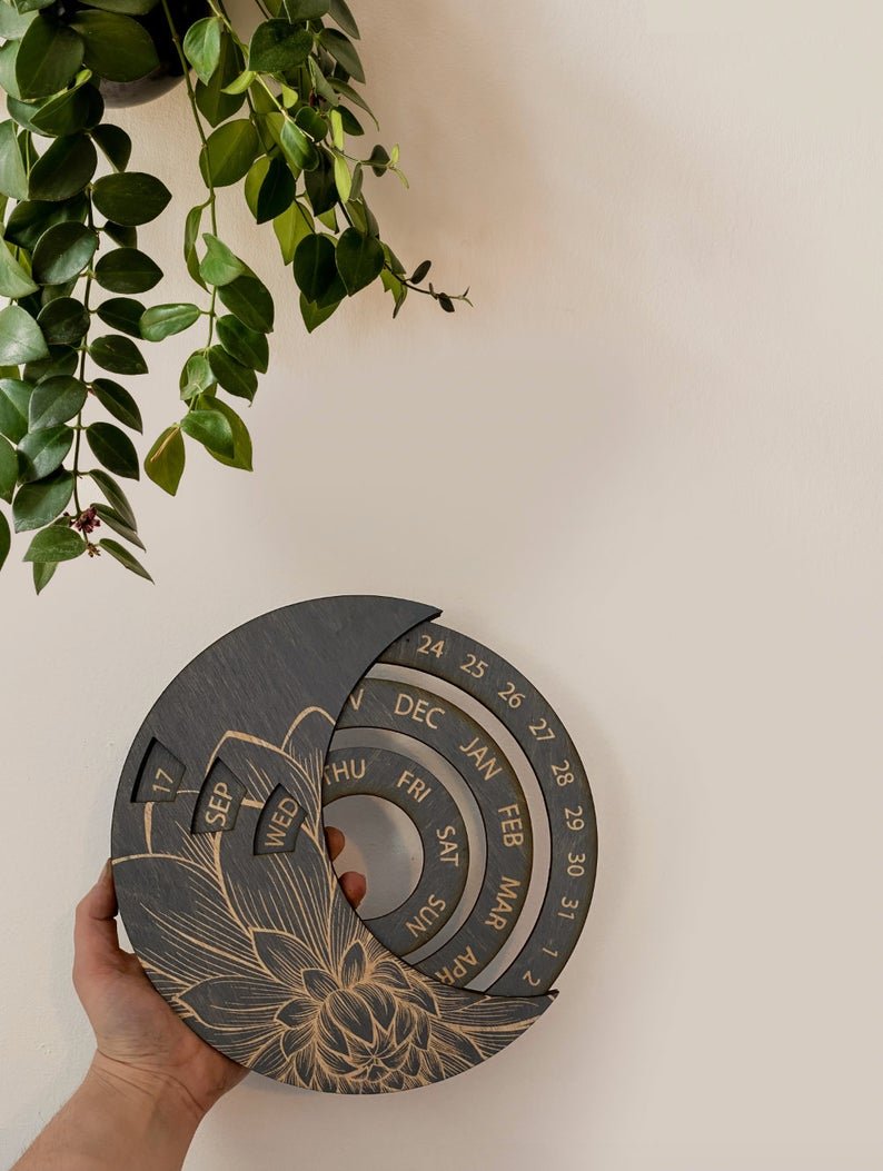 Perpetual Calendar - Faux Theory Design