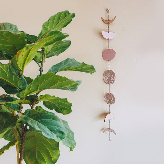 Phases of the Moon Garland - Faux Theory Design