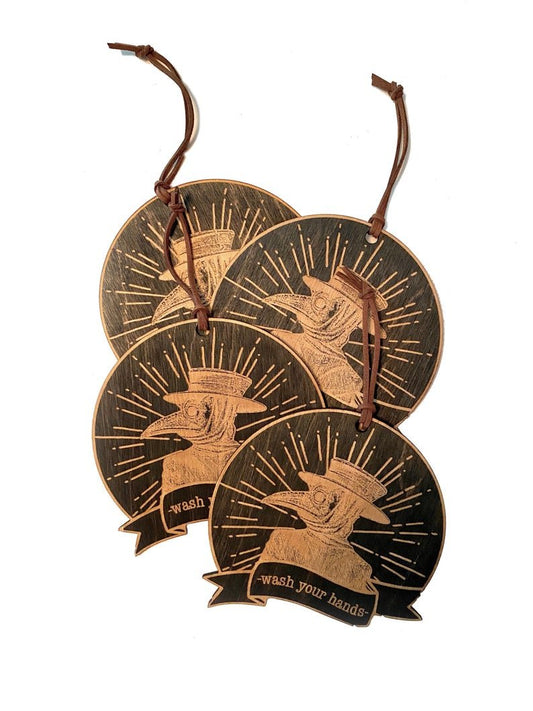 Plague Doctor Door Tag - Faux Theory Design