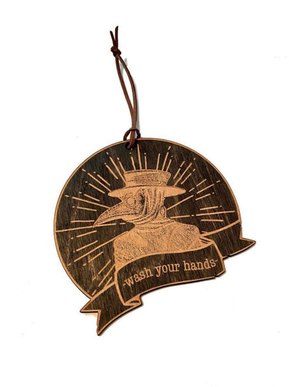 Plague Doctor Door Tag - Faux Theory Design