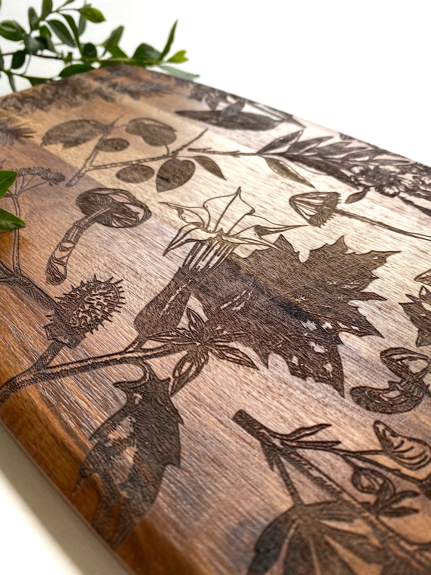 Poisonous Plants Charcuterie Board - Faux Theory Design