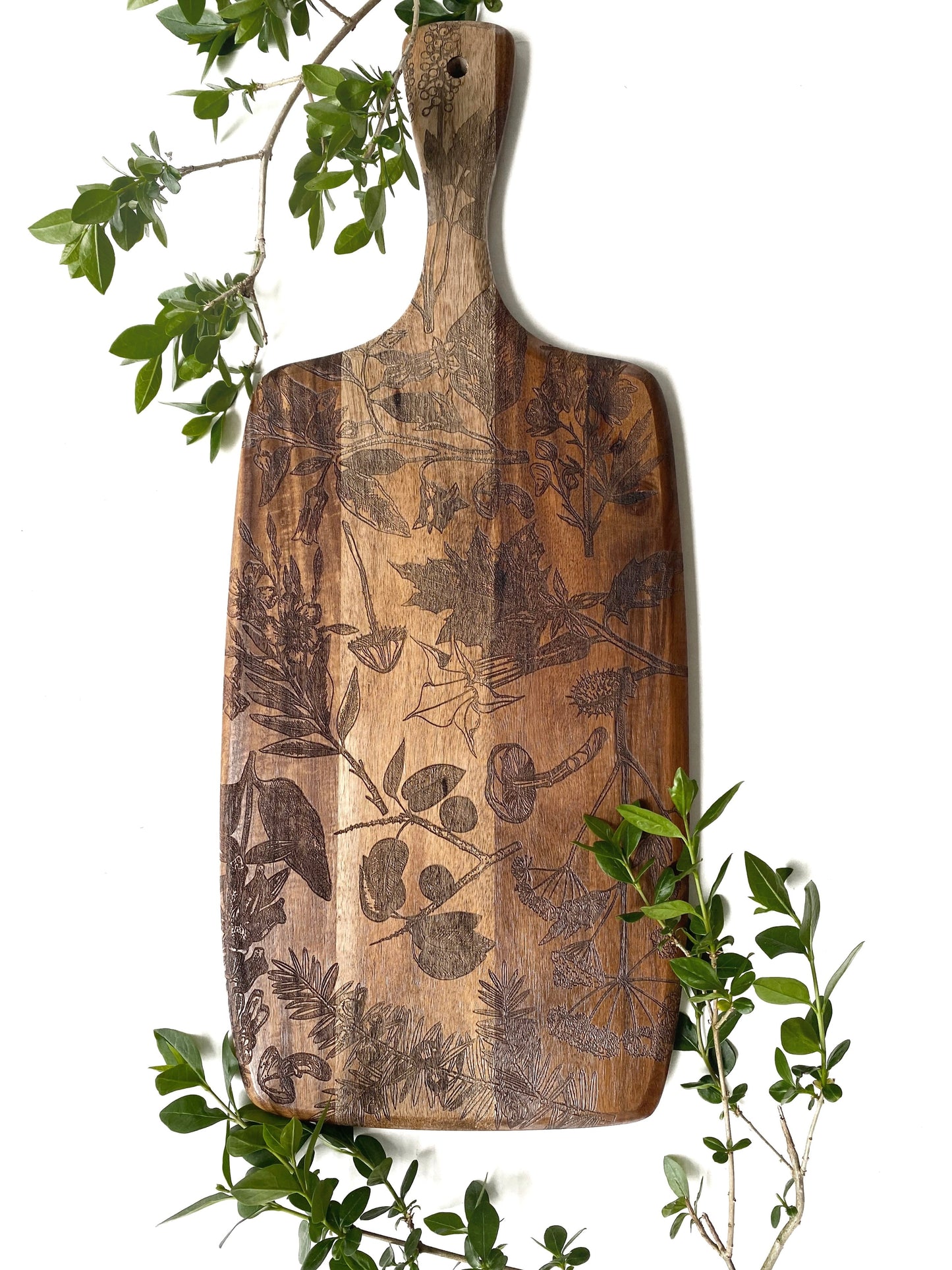 Poisonous Plants Charcuterie Board - Faux Theory Design