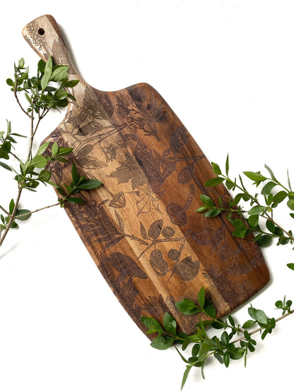 Poisonous Plants Charcuterie Board - Faux Theory Design
