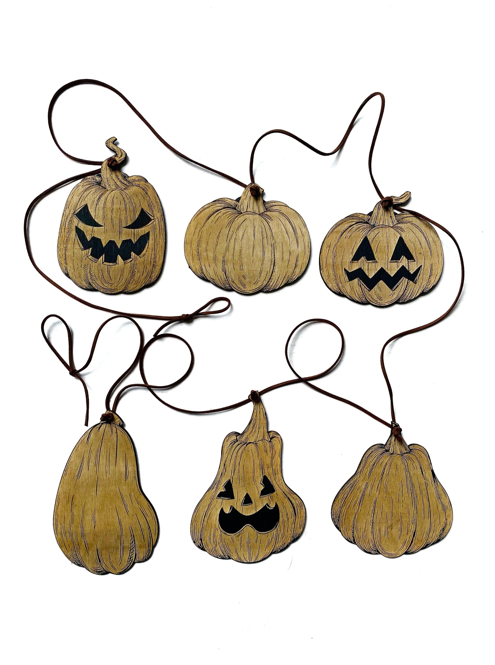 Pumpkin Garland - Faux Theory Design