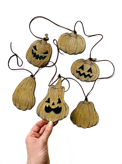 Pumpkin Garland - Faux Theory Design