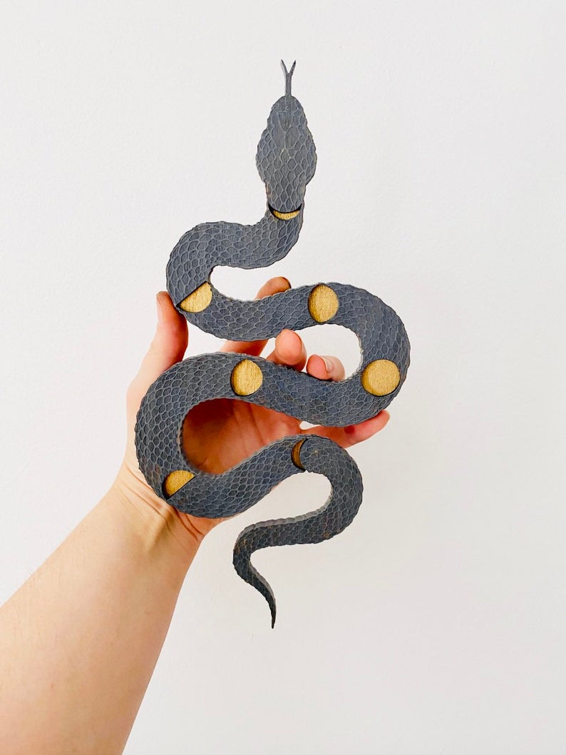 Snake Wall Hanging - Faux Theory Design