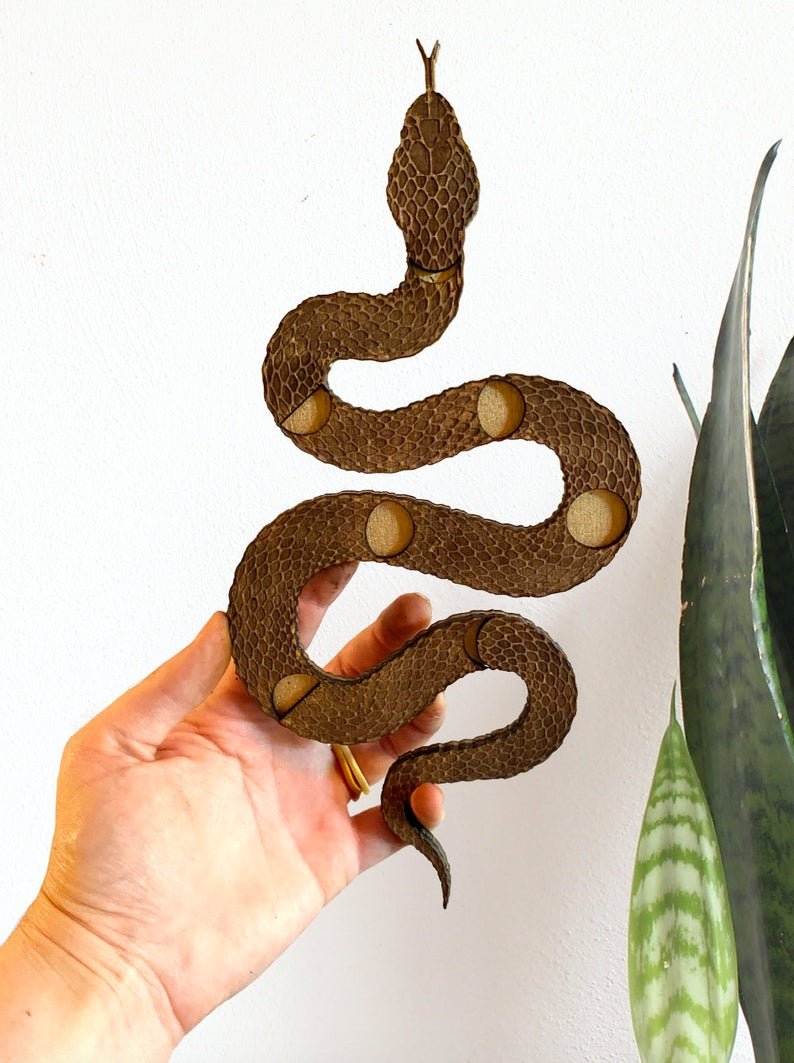 Snake Wall Hanging - Faux Theory Design