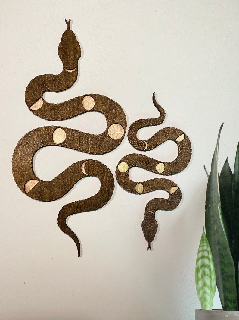 Snake Wall Hanging - Faux Theory Design