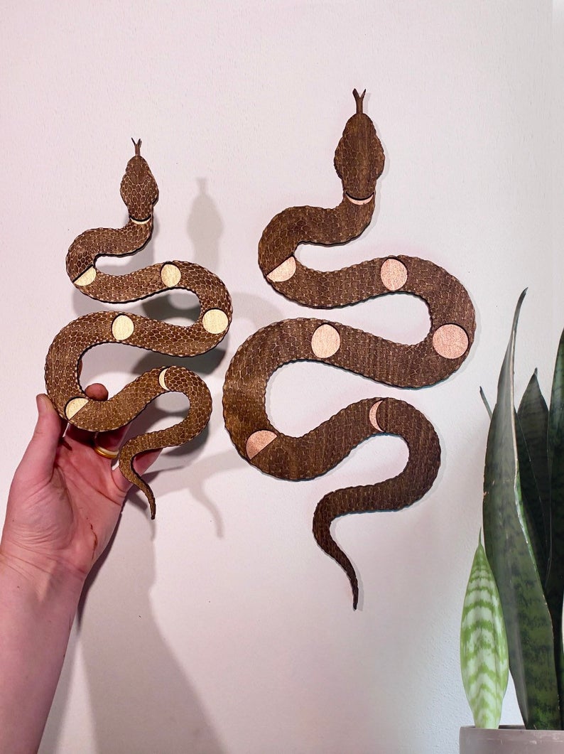 Snake Wall Hanging - Faux Theory Design