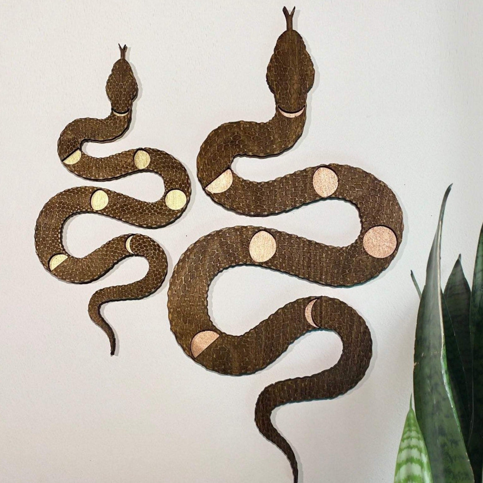 Snake Wall Hanging - Faux Theory Design